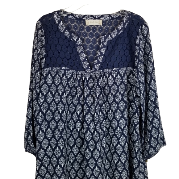 Altar'd State V-Neck Shift Dress - Picture 2 of 8